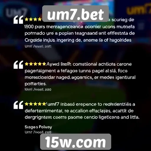 Avaliações de usuários sobre a experiência em um7.bet